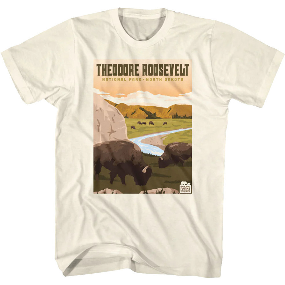 Theodore Roosevelt National Park Scenic Nature Travel Souvenir T-Shirt